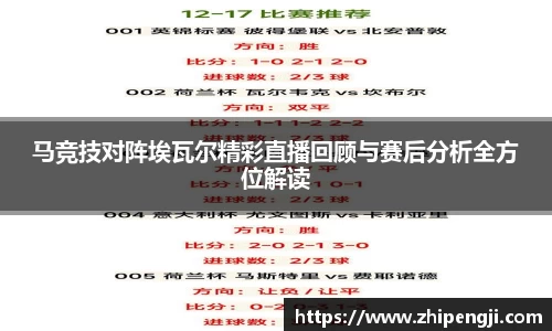 马竞技对阵埃瓦尔精彩直播回顾与赛后分析全方位解读